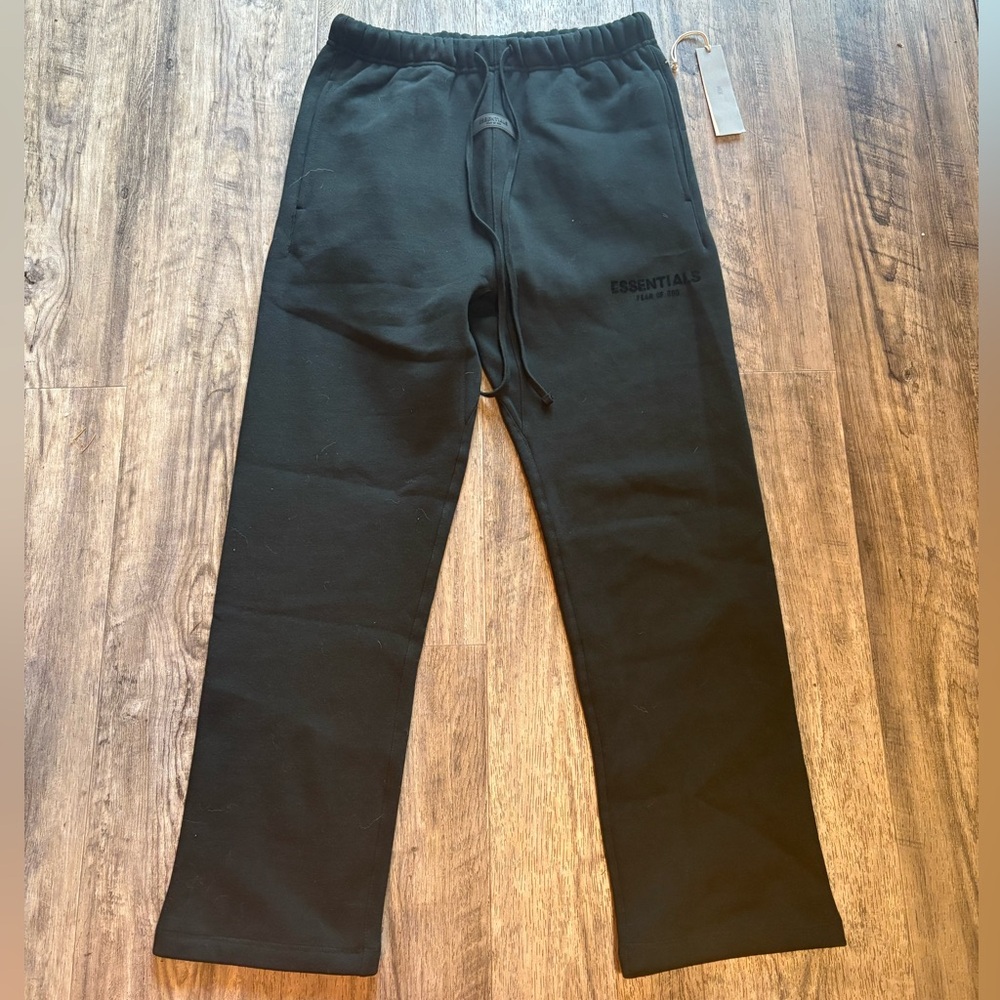 Essentials Black Men's Pants
